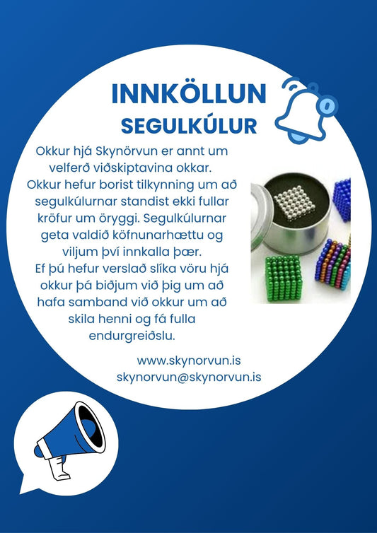 Mikilvæg tilkynning til viðskiptavina!