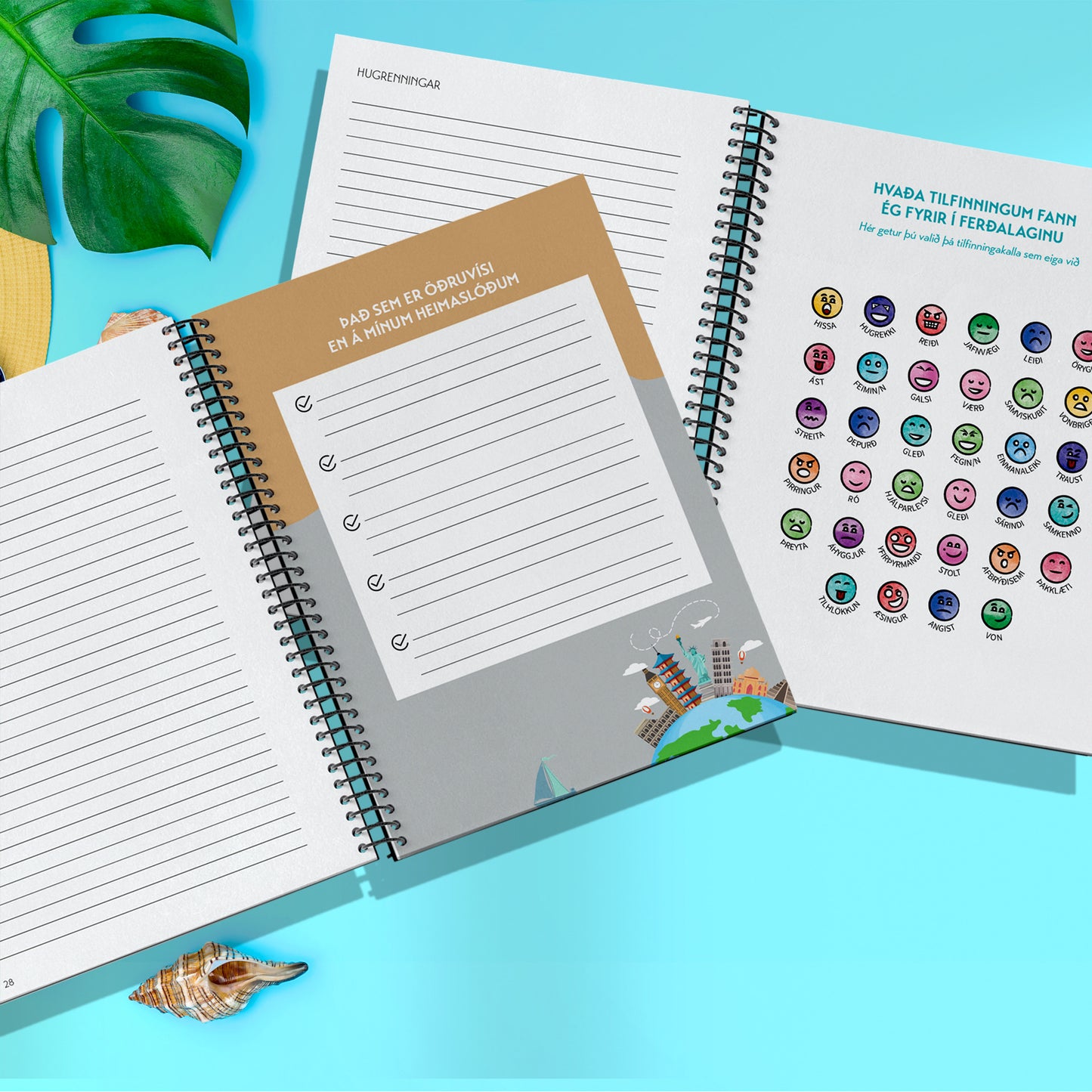 Ferðadagbók - Ævintýrin mín