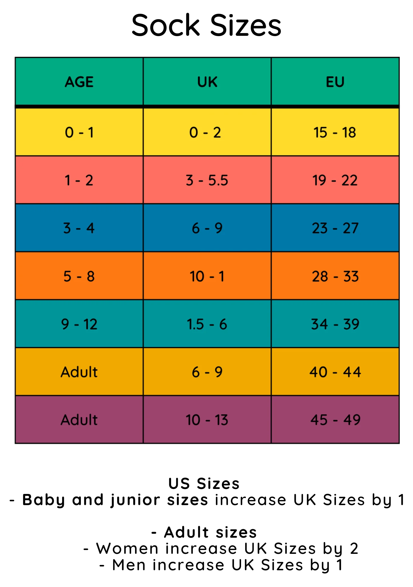 Sokkar með lausri teygju - svartir