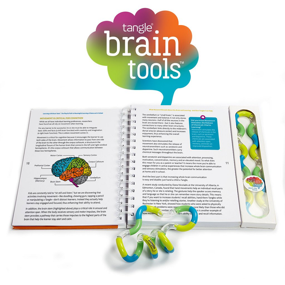 Tangle® Braintools Bók og Tangle® flækja