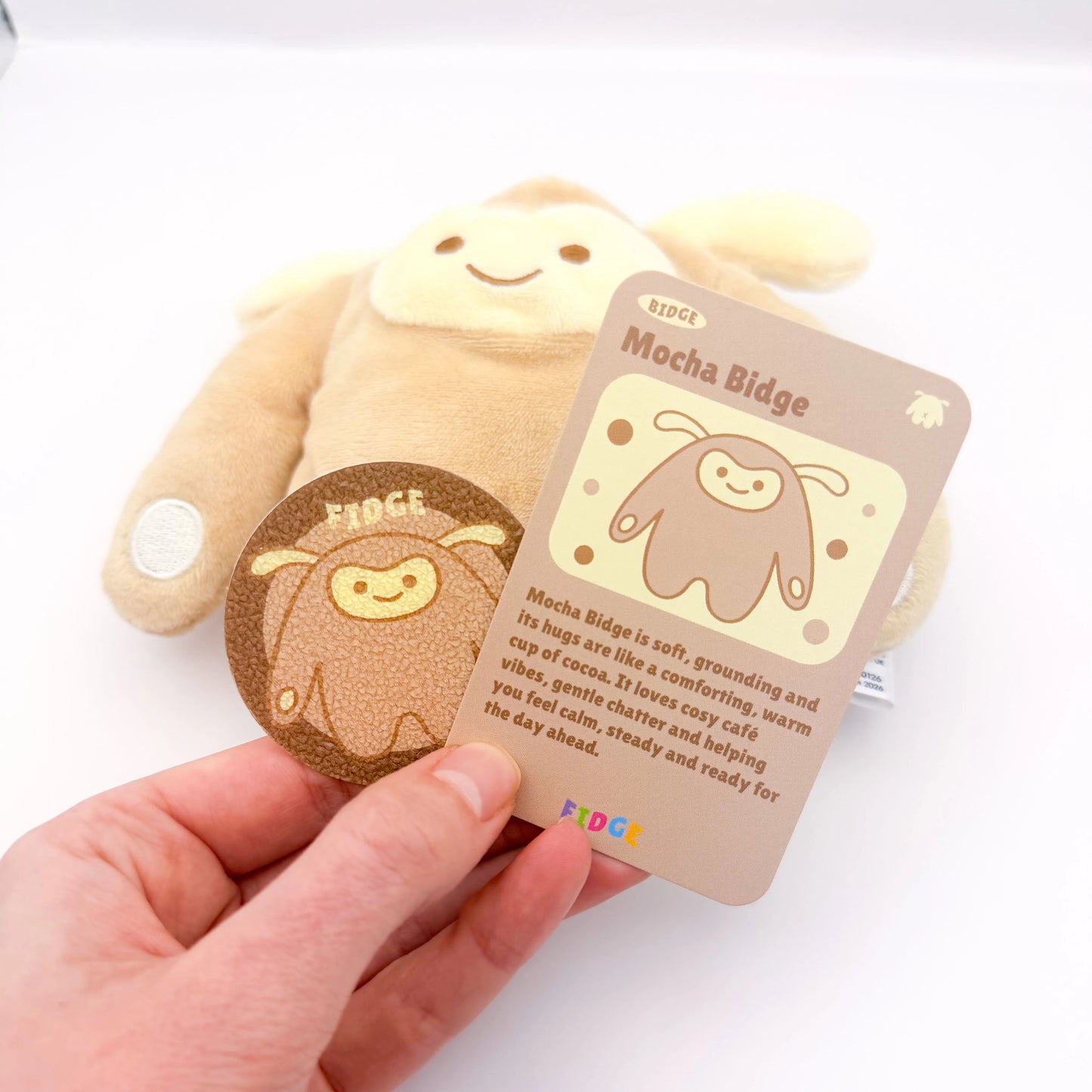 Mocha og Mochi Fidget lyklakippur
