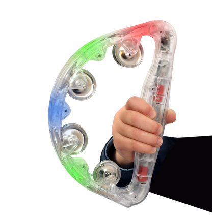 Tambourine með ljósum