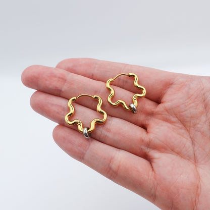 Squiggle eyrnalokkar - minni gerðin