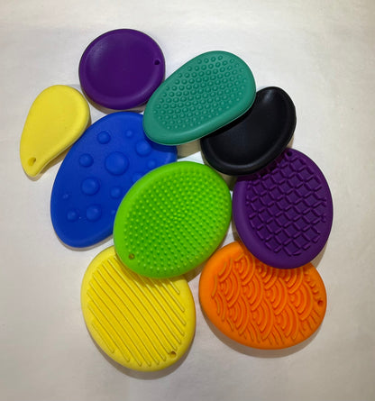 Sílíkon steinar með áferð