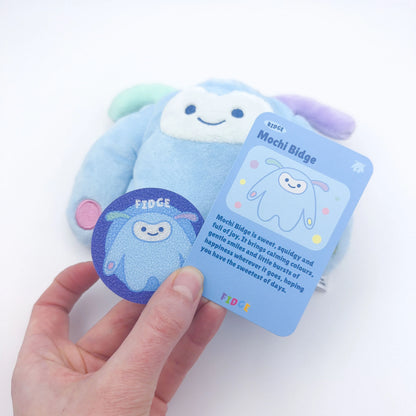 Mocha og Mochi Fidget lyklakippur