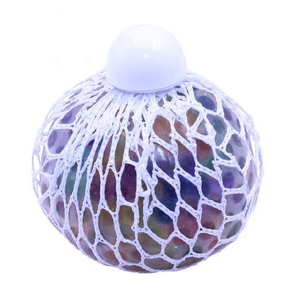 Squish Mesh Stress ball with mini Jelly balls inside