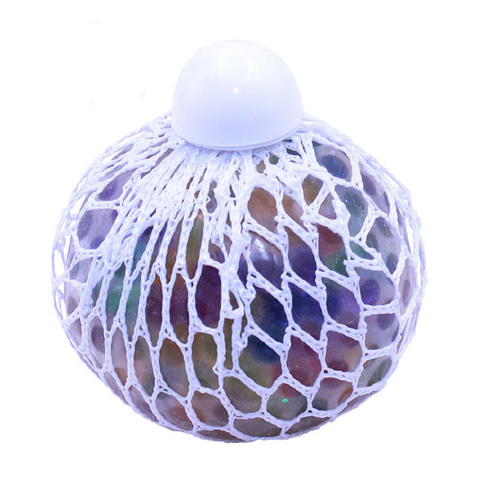 Squish Mesh Stress ball with mini Jelly balls inside