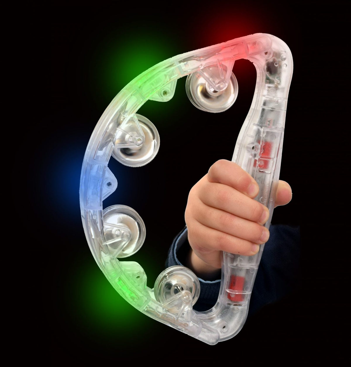 Tambourine með ljósum