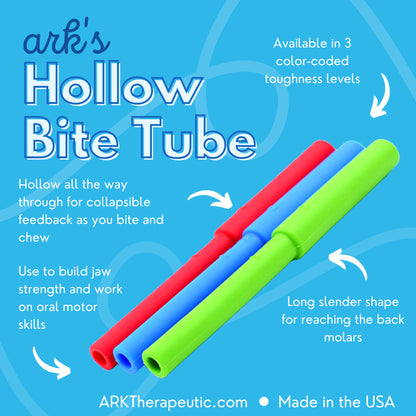 ARK Bite Tube Hollow Chew Tool með áferð