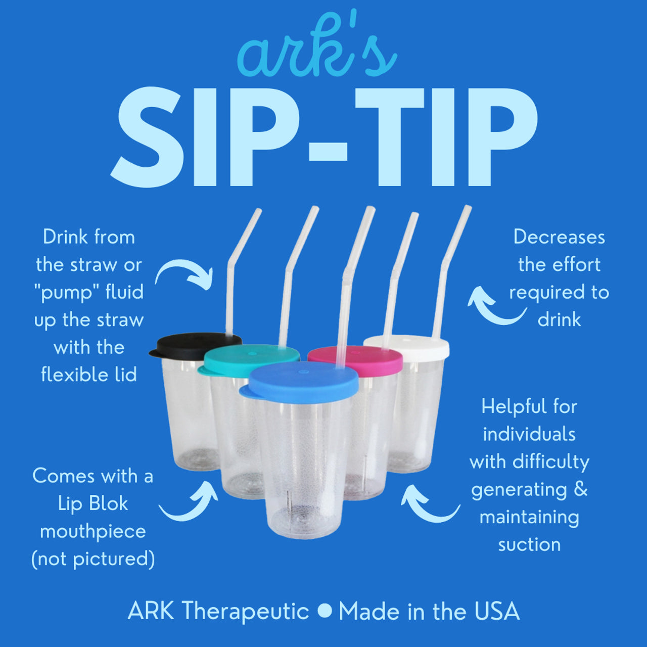 ARK Sip-Tip® Adaptive Cup with Select-Flow Valve